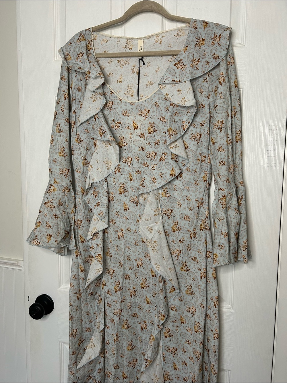 Spell & The Gypsy Fleur Frill Bias Maxi Dress - Picture 4 of 16
